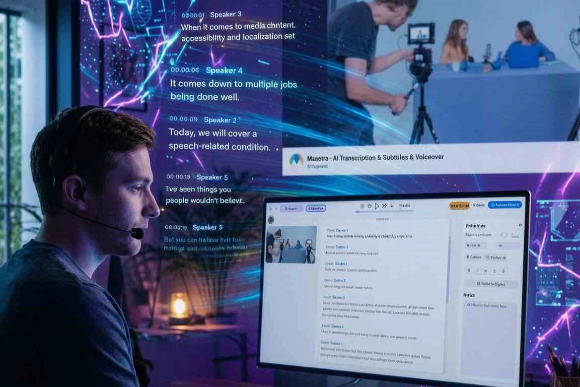 Transcribe Interviews, Meetings and Lectures in Any Language