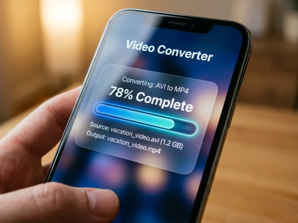 Convertitore video da AVI a MP4 per telefoni, TV e browser