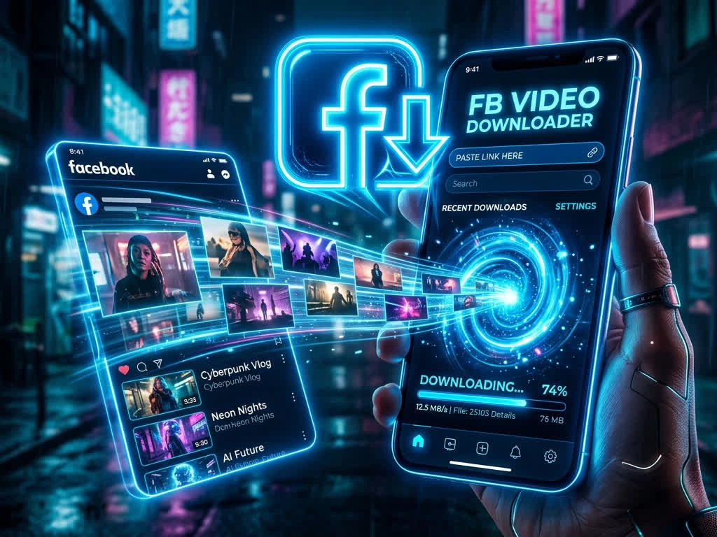 Che cos'è il downloader video di Facebook di Turboscriber?