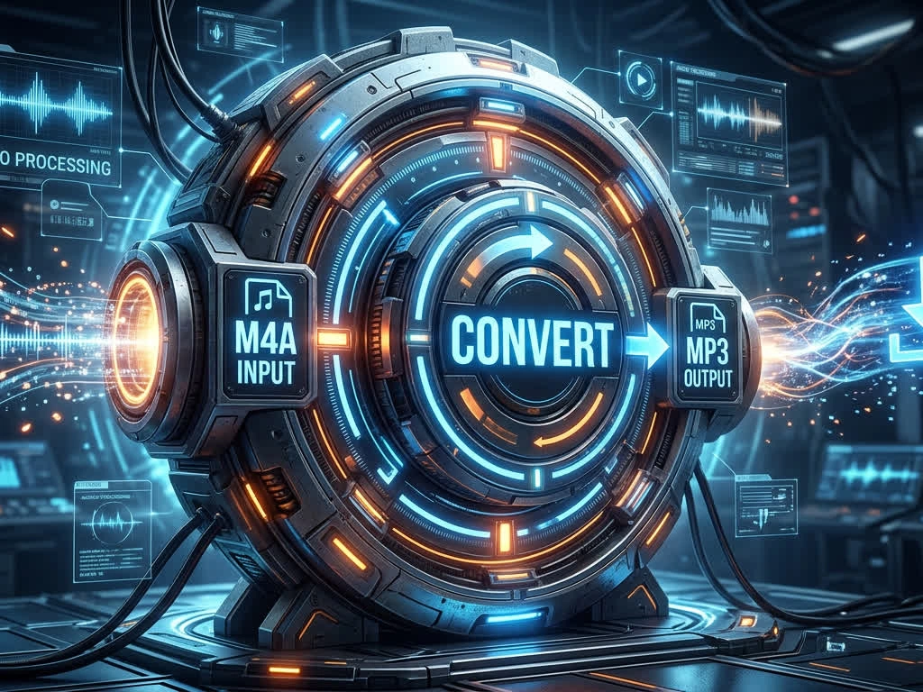 Online M4A to MP3 Converter for a Full Folder