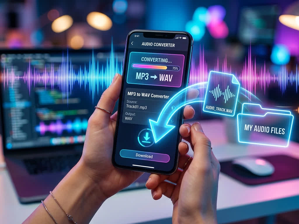 Online MP3 zu WAV Konverter für einen vollen Ordner