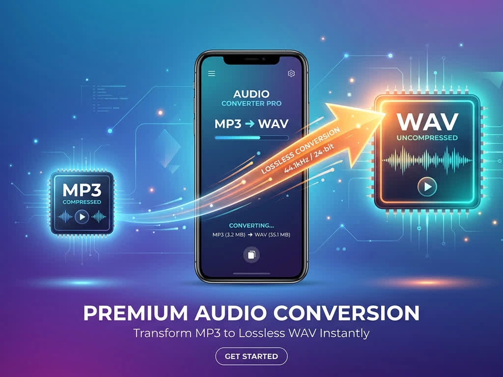 Cloud Konvertieren von MP3 zu WAV im Browser