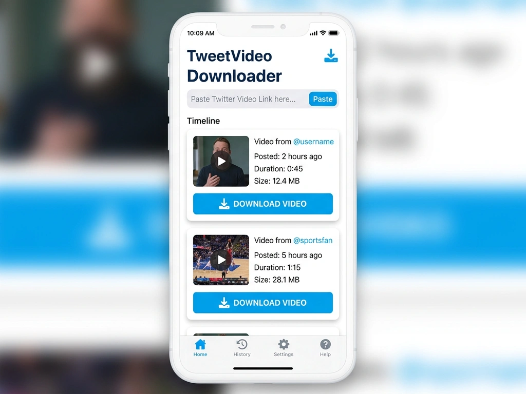 Twitter Video Downloader HD-Convertire Twitter Video in MP4