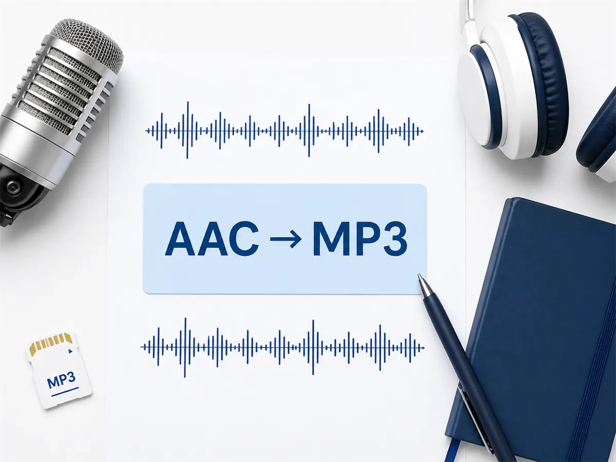 AAC Audio Converter to MP3 for Cars and USB