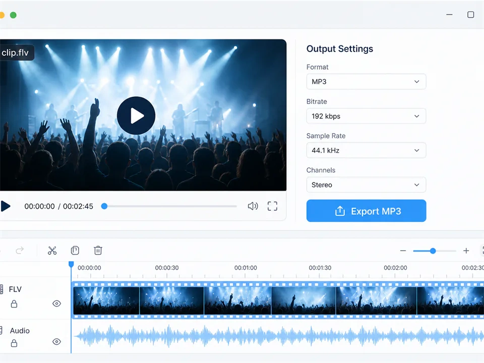 Bester FLV zu MP3 Konverter Online