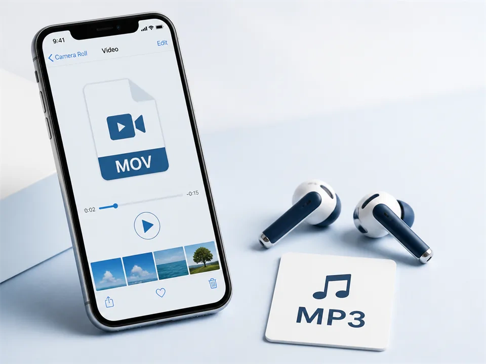 MOV File to MP3 Converter for Interviews and Voiceovers