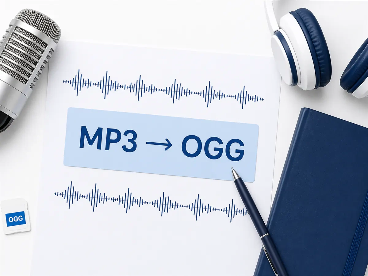 Konwerter audio MP3 na OGG dla aktywów do gier