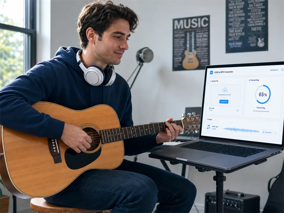 What is Turboscriber's OGG to MP3 Converter?